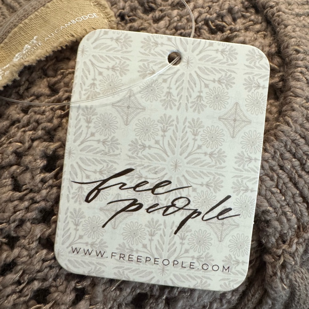 FREE PEOPLE Amalia Sweater Mini DRESS - Picture 8 of 10